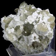 Talc, calcite, quartz, chalcopyrite