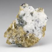 Lulzacite with Siderite