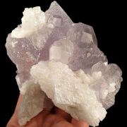 Fluorite on Dolomite