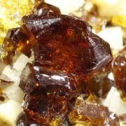 Sphalerite, Dolomite, Siderite