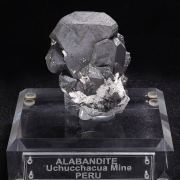Alabandite with Calcite