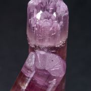 Elbaite (variety rubellite) with 'lepidolite'