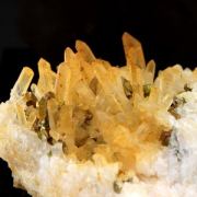 Siderite, Quartz, Pyrite.