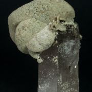 Siderite with Quartz with Ferberite inclusions