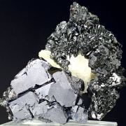 Galena, sphalerite, calcite
