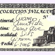 Quartz (variety amethyst) with Quartz (variety smoky)