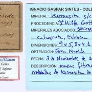 Kermesite with Quartz