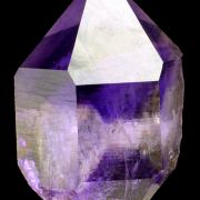 Quartz var. hourglass amethyst