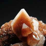 CALCITE with HEMATITE inclusions