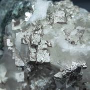 Silver with Gypsum and Calcite
