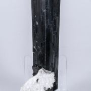 Schorl with Feldspar and Opal