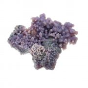 Quartz / (var. - Chalcedony) / (var. - Agate) / (Grape Chalcedony / Grape Agate) with Celadonite