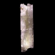 Kunzite (doubly-terminated) with Quartz (549 grams)