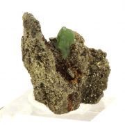 Ludlamite + Pyrite.
