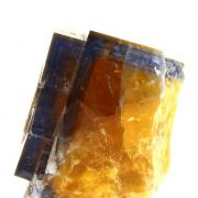 Blue and yellow fluorite.