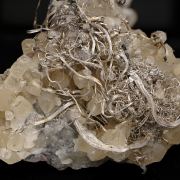 Silver with Calcite