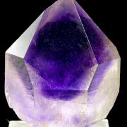 Quartz var. hourglass amethyst