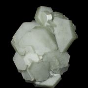 Calcite included by Hedenbergite