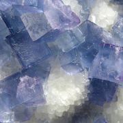 Fluorite, quartz USA - BIG!