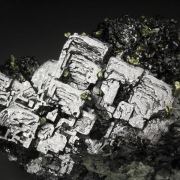 new find - skeletal GALENA, SPHALERITE