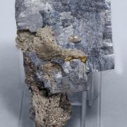 Galena with Dolomite and Chalcopyrite