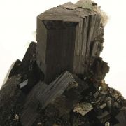 Babingtonite on Prehnite