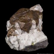 Copper with Tenorite coating and Calcite