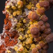 Mimetite with Calcite