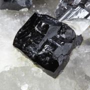 Quartz (doubly-terminated) with Cassiterite