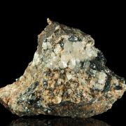 Hematite, Calcite, Andradite Garnet