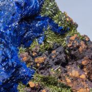 Olivenite and Azurite