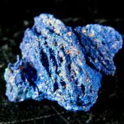 Azurite with Malachite