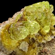 Opal var. hyalite CRAZY FLUORESCENCE