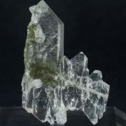 Doubly terminated Quartz (variety faden) with Chlorite