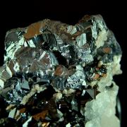 Galena on Sphalerite var. Marmatite