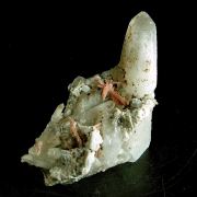 Inesite and Hubeite on Quartz