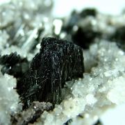 Stibnite, Berthierite, Calcite