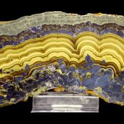 Schalenblende – sphalerite, marcasite, galena