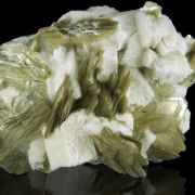 Mica var. Muscovite, K Feldspar