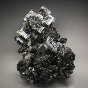 new find - skeletal GALENA, SPHALERITE