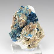 Veszelyite with Hemimorphite