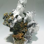 Descloizite with Calcite