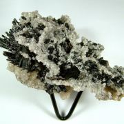 Stibnite, Berthierite, Calcite