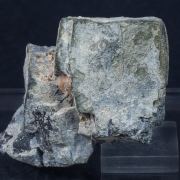 Galena with Cerussite, Plumbogummite, Quartz, Wulfenite and Baryte