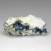 Veszelyite with Hemimorphite