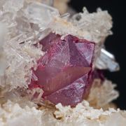 Cinnabar with Quartz