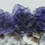 Fluorite with Quartz