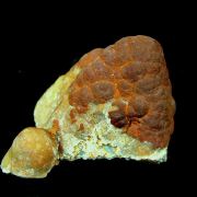 Smithsonite pseudomorph after Calcite