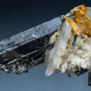 Eudidymite with Aegirine and Quartz
