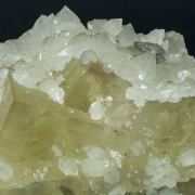 Fluorite with Quartz and Pyrite